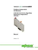WAGO 4-channel, 24VDC, 0.5A User manual