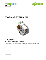 WAGO CC-Link Fieldbus Coupler User manual