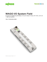 WAGO 8-Channel Digital Input/Output User manual