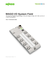 WAGO 16-Channel Digital Inpu/Output User manual