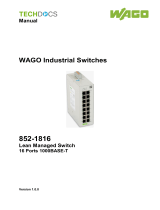 WAGO Lean Managed Switch User manual