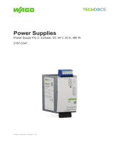 WAGO Power Supply User manual