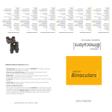 Promaster EL High Definition Binoculars10x32 Owner's manual