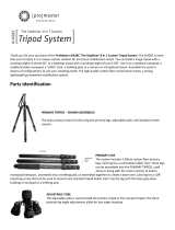 pro master 7225 Stabilizer’ 8 in 1 Custom Tripod System Owner's manual