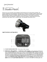 PromasterPL400 Digital LCD Control Studio Flash