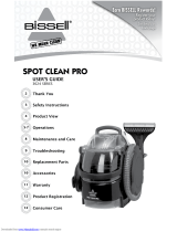 Bissell SPOT CLEAN PRO User manual