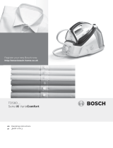 Bosch TDS6081GB User manual