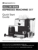 Cookworks CM4637 Espresso Coffee Machine User manual