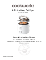 Cookworks 1.5L Deep Fat Fryer User manual
