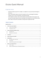 Oculus 8.16E+11 User manual