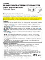 Hitachi CPX5022WN Network Guide