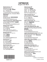 Hitachi iPJAW250N User guide