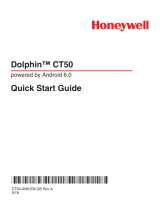Honeywell CT50 Quick start guide