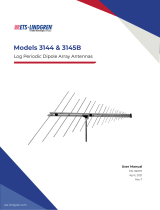 ETS LINDGREN ETS-LINDGREN 3144 Log Periodic Dipole Array Antennas User manual