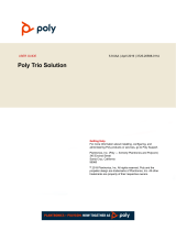 Poly Trio 8500 User manual