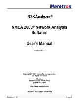 Maretron N2KAnalyzer User manual