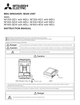 Mitsubishi Electric MDU Breaker User manual