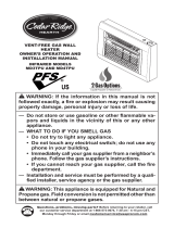 ProCom Heating MD3TPU User manual