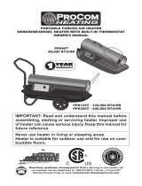 ProCom Heating PPK80T User manual