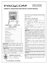 ProCom Heating SL250TYLA-D User manual