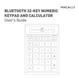 Macally BTCALKEY Owner's manual