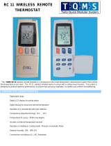 Twitoplast TQMS RC11 User manual