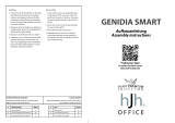 HJH office SMART PREMIUM GENIDIA Assembly Instructions