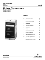 Emerson Mobrey Electrosensor Instruction Leaflet