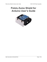 Pololu Zumo Shield For Arduino User manual