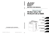Mitsubishi Electric FR-HC2-H7.5K User manual