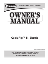 Shur-Co Donovan Quick-Flip III Owner's manual