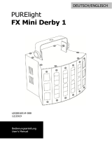 PURElight FX Mini Derby 1 User manual