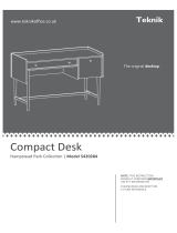 TeknikHampstead Park Compact Desk 5420284
