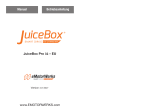 eMotorWerks Juicebox Pro 32 User manual