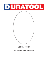 Duratool D03131 User manual