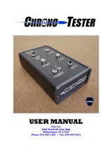 YCG Chrono-Tester User manual
