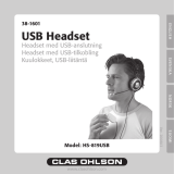 Clas Ohlson HS-819USB User manual