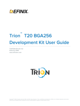 Efinix Trion T20 BGA256 User manual