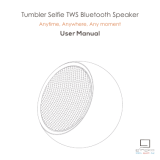 Gingko Tumbler Selfie TWS Bluetooth Speaker User manual