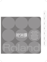Roland RP301R Owner's manual