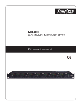 Fonestar MD-802 User manual