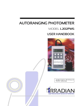 Irradian L202PMS User Handbook Manual