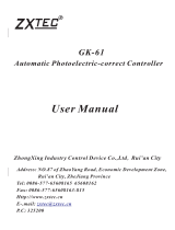 Zxtec GK-61 User manual