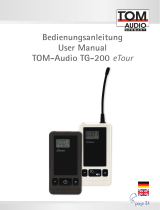 TOM-Audio TG-200 eTour User manual
