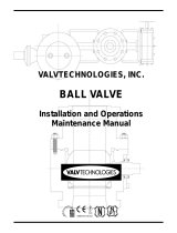 ValvTechnologies V1 Series Installation And Operations Maintenance Manual