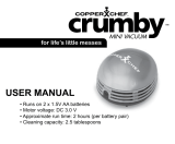 Copper Chef Crumby CRB-CC User manual
