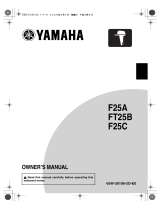 Yamaha FT25B Owner's manual
