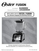 Oster Fusion User manual