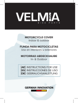 Velmia Premium Motorcycle Cover Instructions For Use Manual
