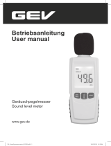 GEV 1299 User manual